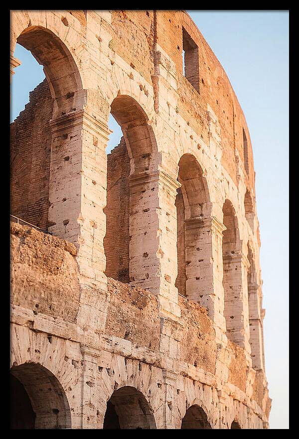 Colosseum Under Twilight Skies