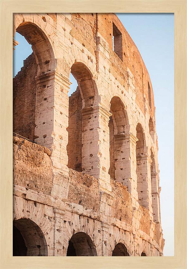 Colosseum Under Twilight Skies