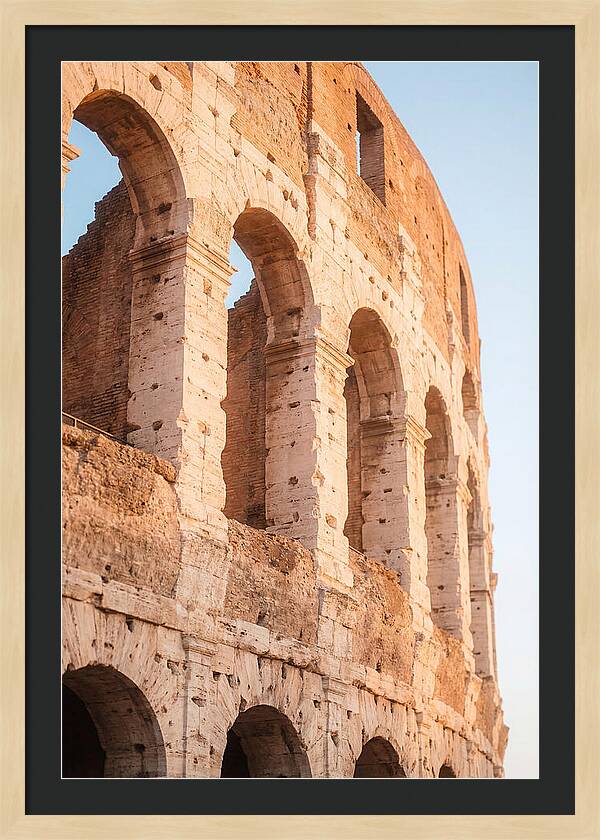 Colosseum Under Twilight Skies