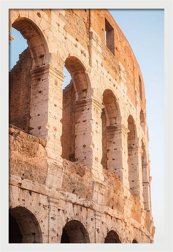 Colosseum Under Twilight Skies