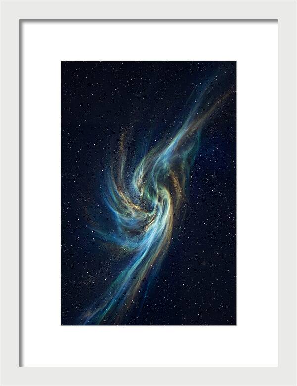 Comet Tail Night Sky