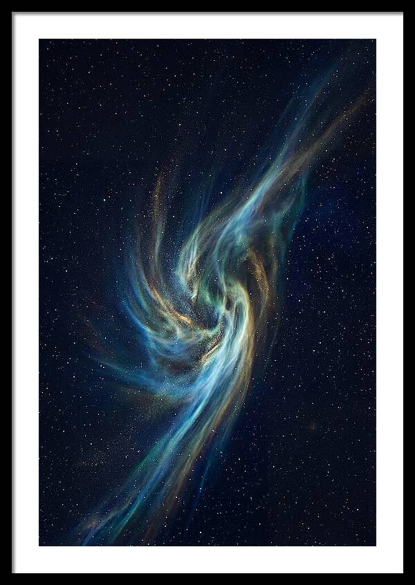 Comet Tail Night Sky