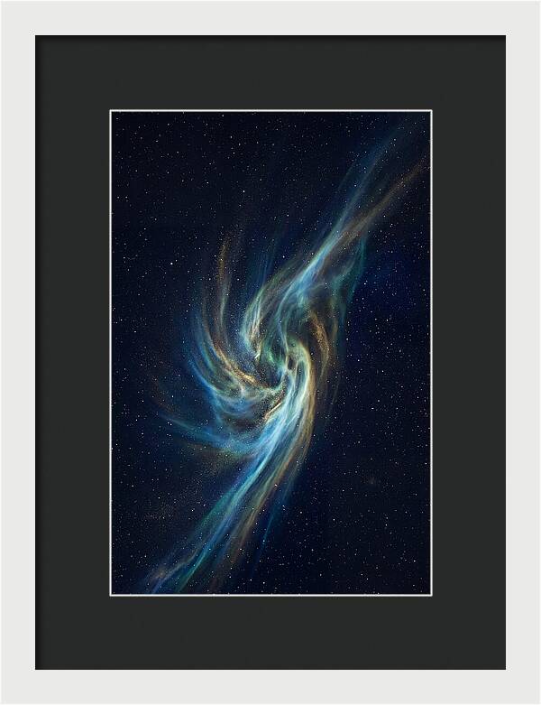 Comet Tail Night Sky