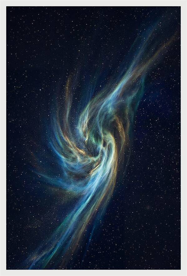 Comet Tail Night Sky