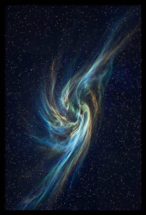 Comet Tail Night Sky