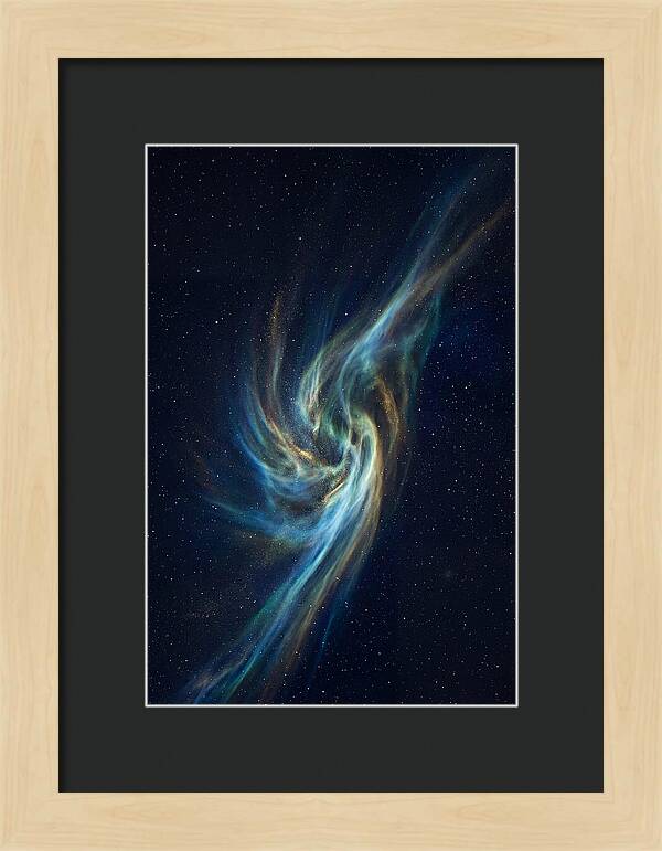 Comet Tail Night Sky