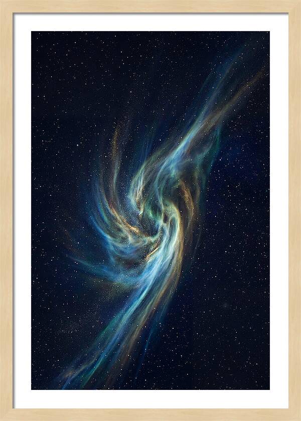 Comet Tail Night Sky