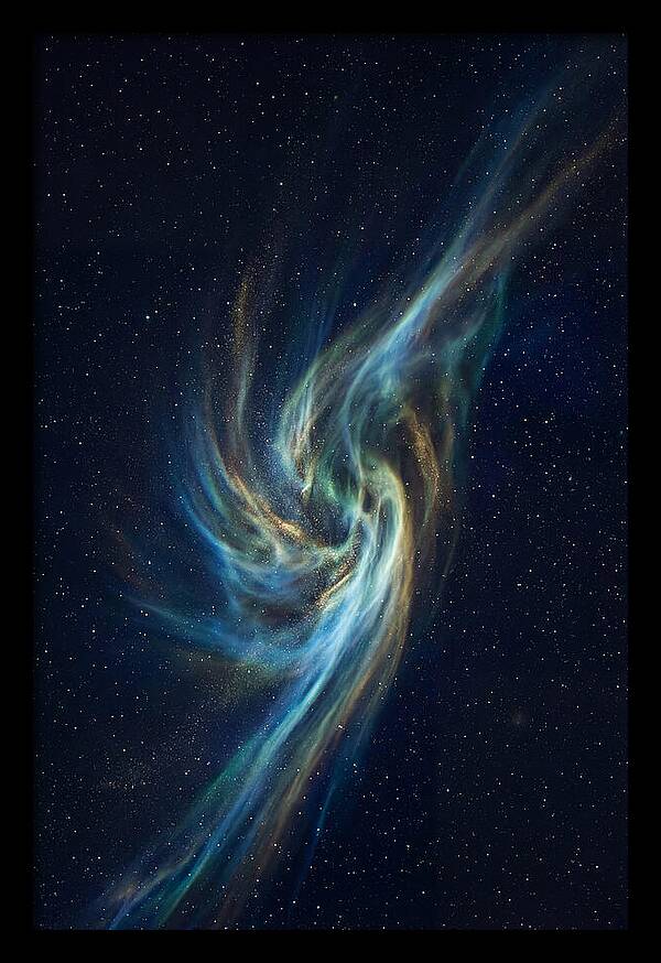 Comet Tail Night Sky