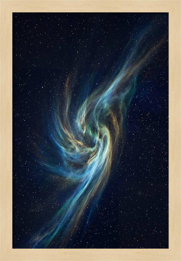 Comet Tail Night Sky