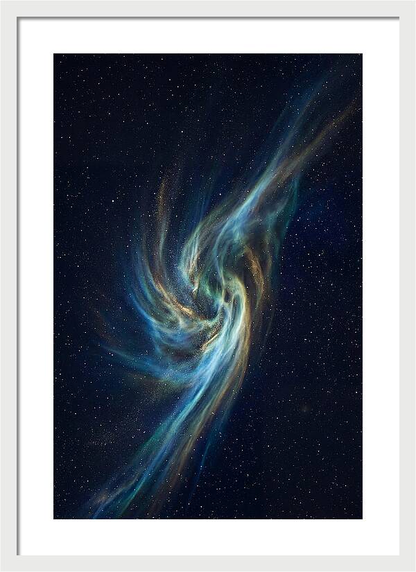 Comet Tail Night Sky