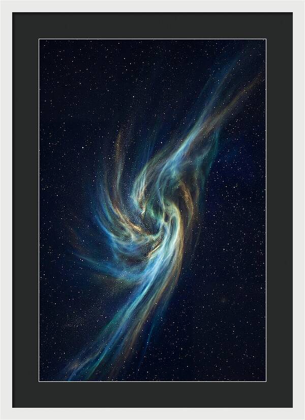 Comet Tail Night Sky
