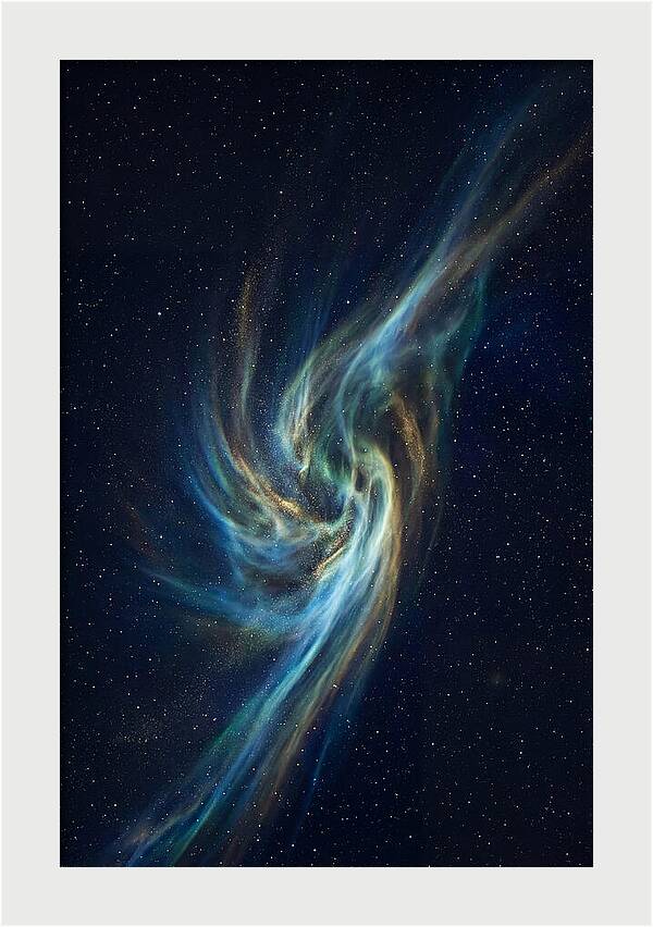 Comet Tail Night Sky