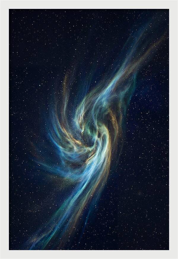 Comet Tail Night Sky