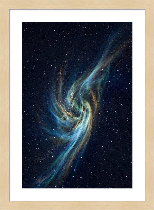 Comet Tail Night Sky