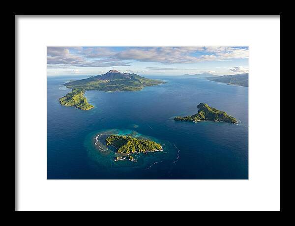 Comoros Islands From Above