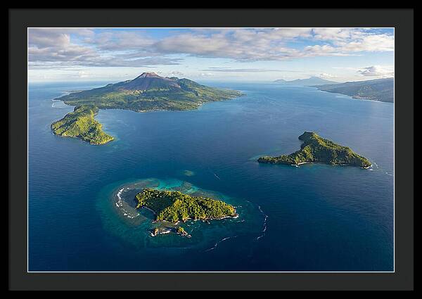 Comoros Islands From Above