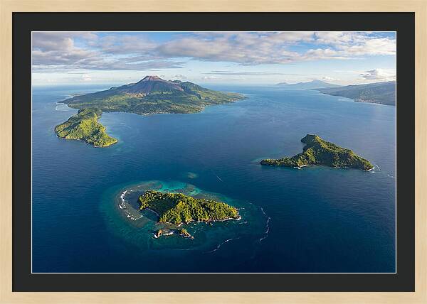 Comoros Islands From Above
