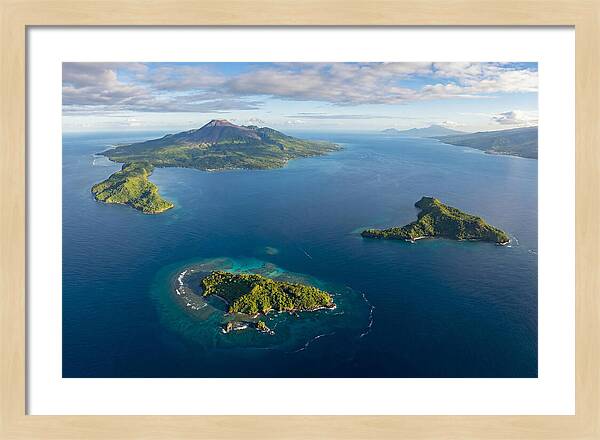Comoros Islands From Above