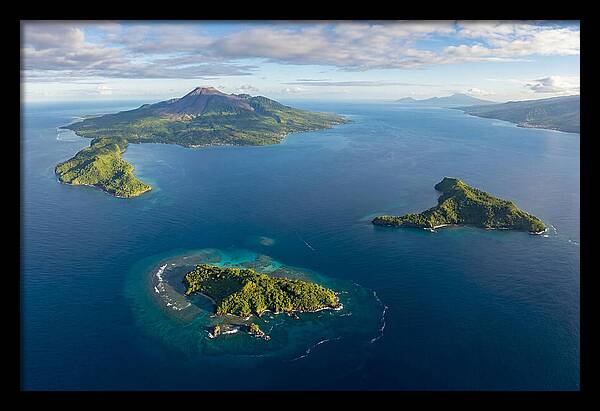 Comoros Islands From Above