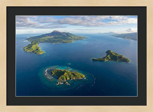 Comoros Islands From Above