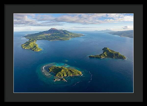 Comoros Islands From Above