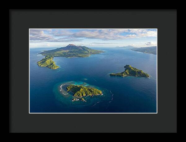 Comoros Islands From Above
