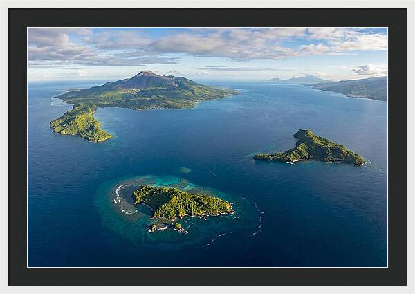 Comoros Islands From Above