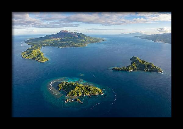 Comoros Islands From Above