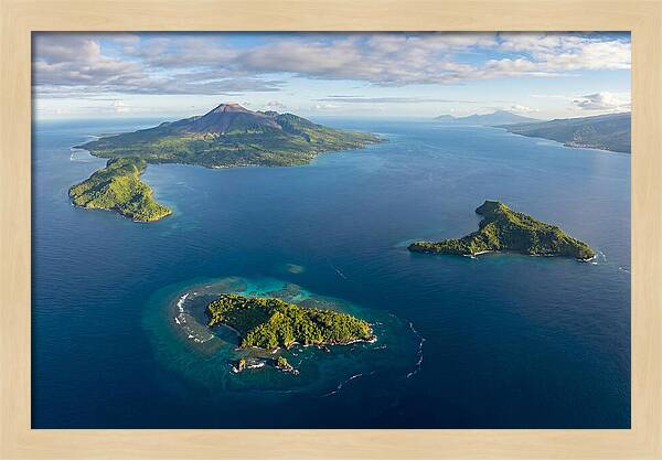 Comoros Islands From Above