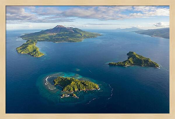Comoros Islands From Above
