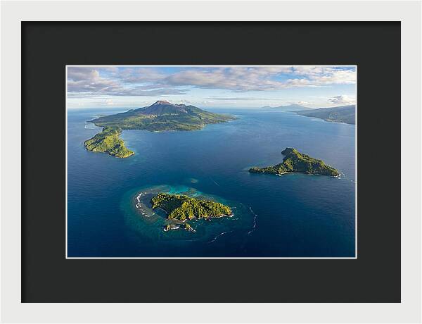 Comoros Islands From Above