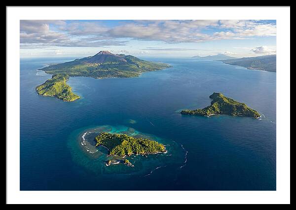 Comoros Islands From Above