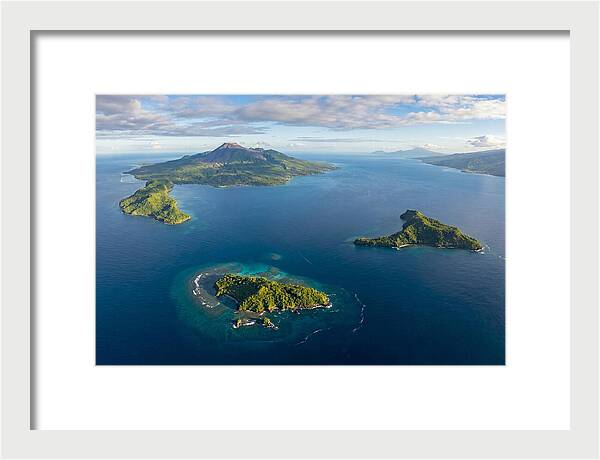 Comoros Islands From Above