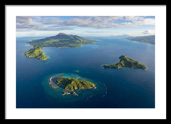 Comoros Islands From Above