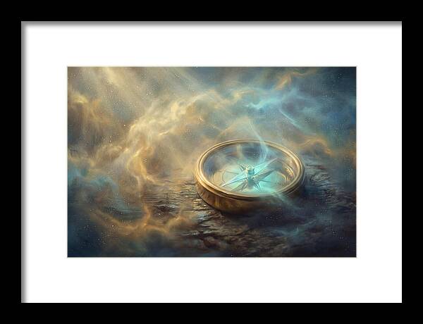 Compass In Cosmic Space