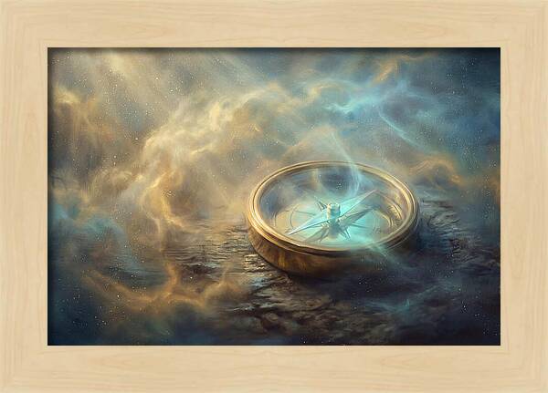 Compass In Cosmic Space