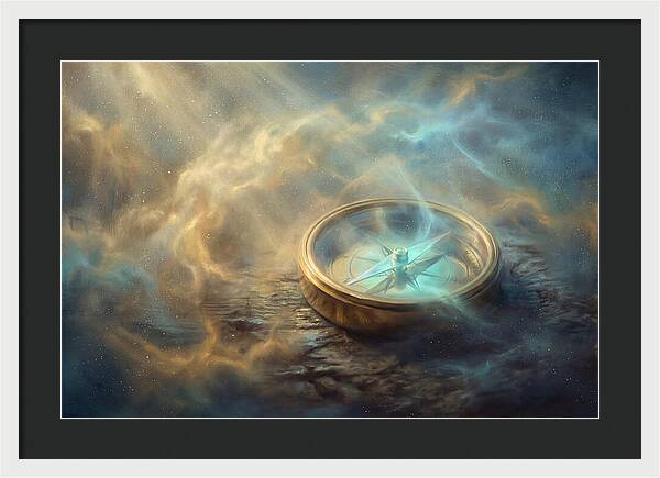 Compass In Cosmic Space