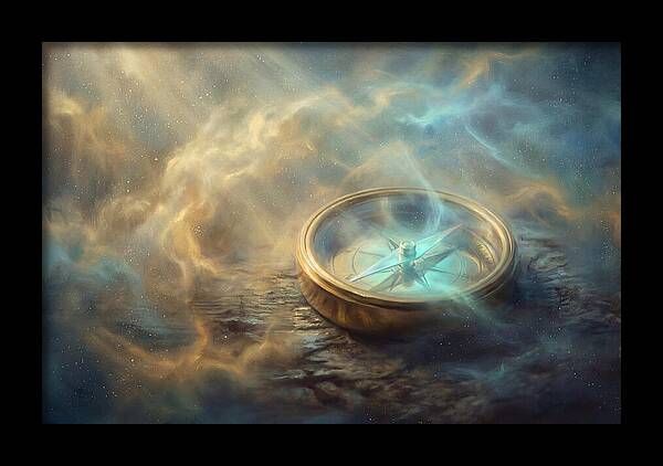 Compass In Cosmic Space