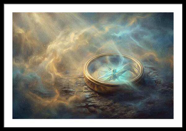 Compass In Cosmic Space