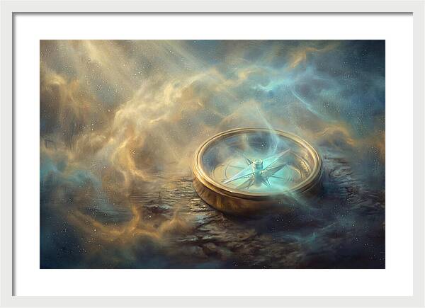 Compass In Cosmic Space