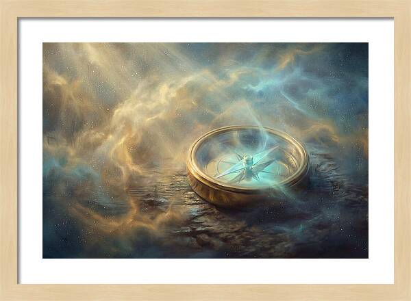 Compass In Cosmic Space