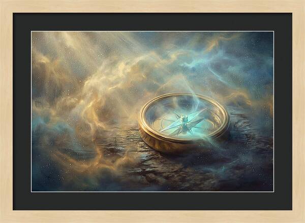 Compass In Cosmic Space