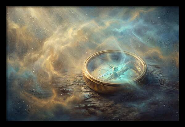 Compass In Cosmic Space