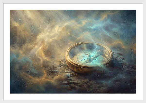 Compass In Cosmic Space