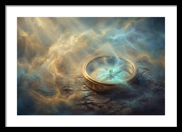 Compass In Cosmic Space