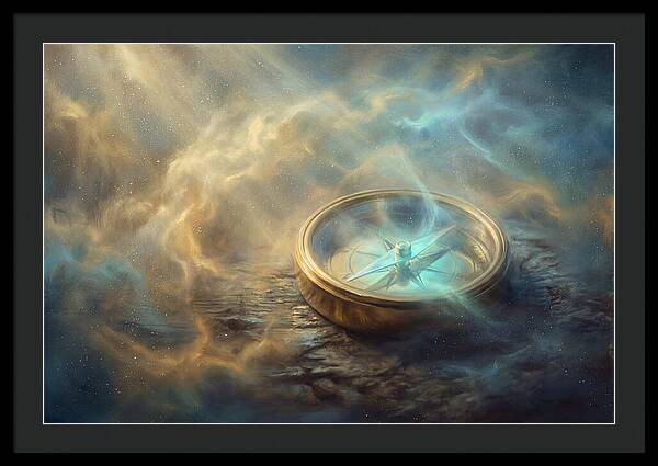 Compass In Cosmic Space