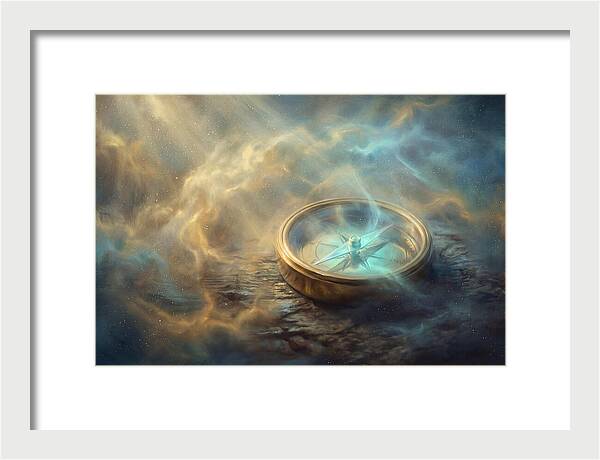Compass In Cosmic Space