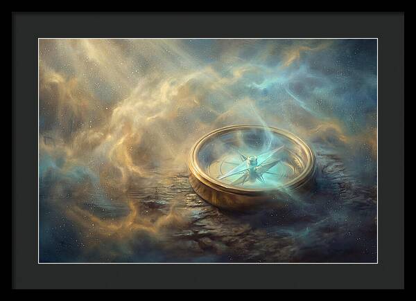 Compass In Cosmic Space