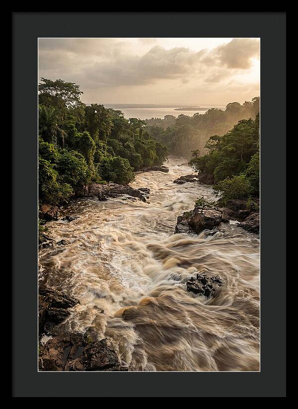 Congo River Rapids At Brazzaville