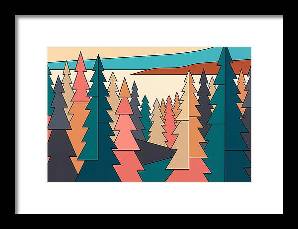 Coniferous Forest Landscape